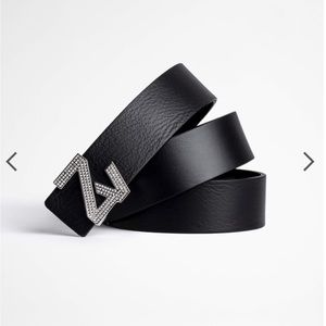 La Mini Belt ZV Initiale Belt With Crystals